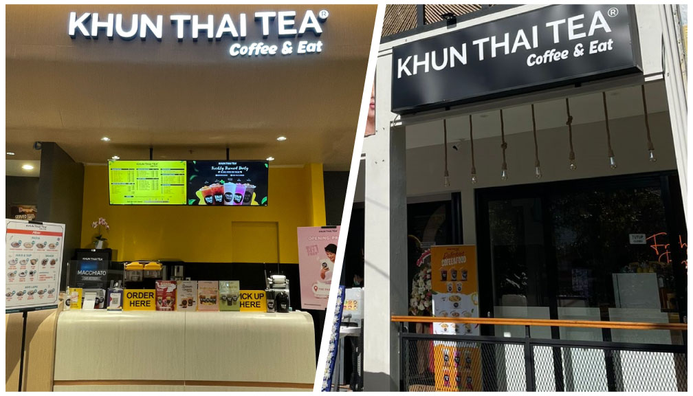 KHUN THAI TEA OPENS 2 NEW CAFES IN INDONESIA IN Q4 2021