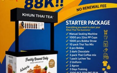 Khun Thai Tea Philippines Accelerates National Expansion With Accessible PHP 88,000 Franchise Opportunity